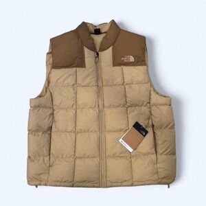 The North Face Lhotse Reversible Vest - Size Large - brown and tan